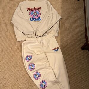 Playboy by Pacsun sweat set